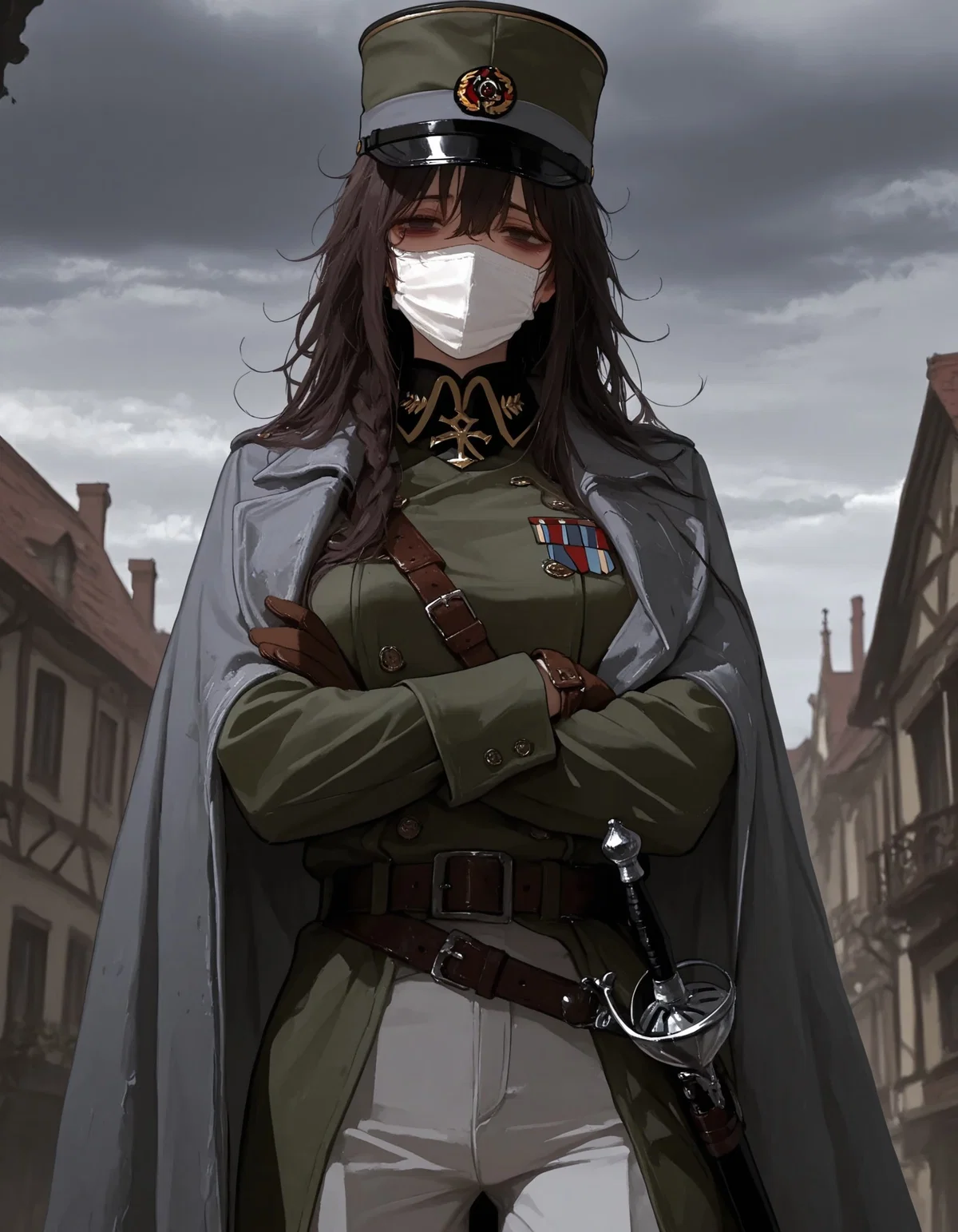 Upholding the Quarantine, Captain Adele Ilse von Brandt