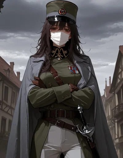 Upholding the Quarantine, Captain Adele Ilse von Brandt