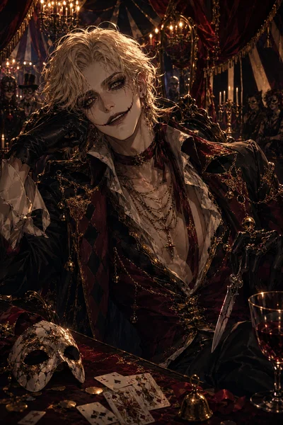 Silas Grinlow - The Smiling King