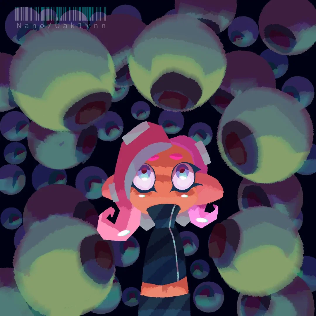 Agent 8 - Horror AU ✨