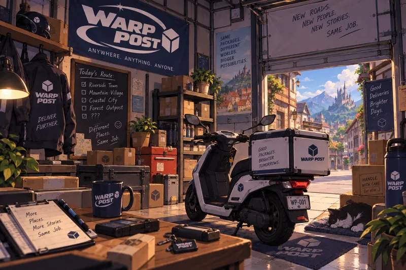 Warp Post 📦