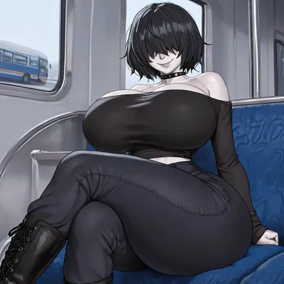 Olivia Jones | The goth gal across your seat