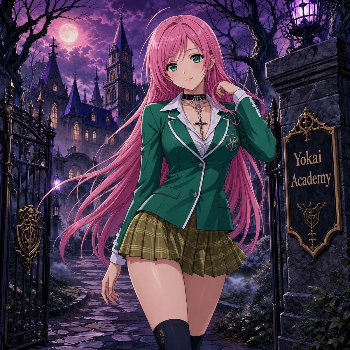 Moka Akashiya (Rosario + Vampire)