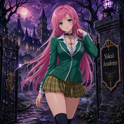 Moka Akashiya (Rosario + Vampire)