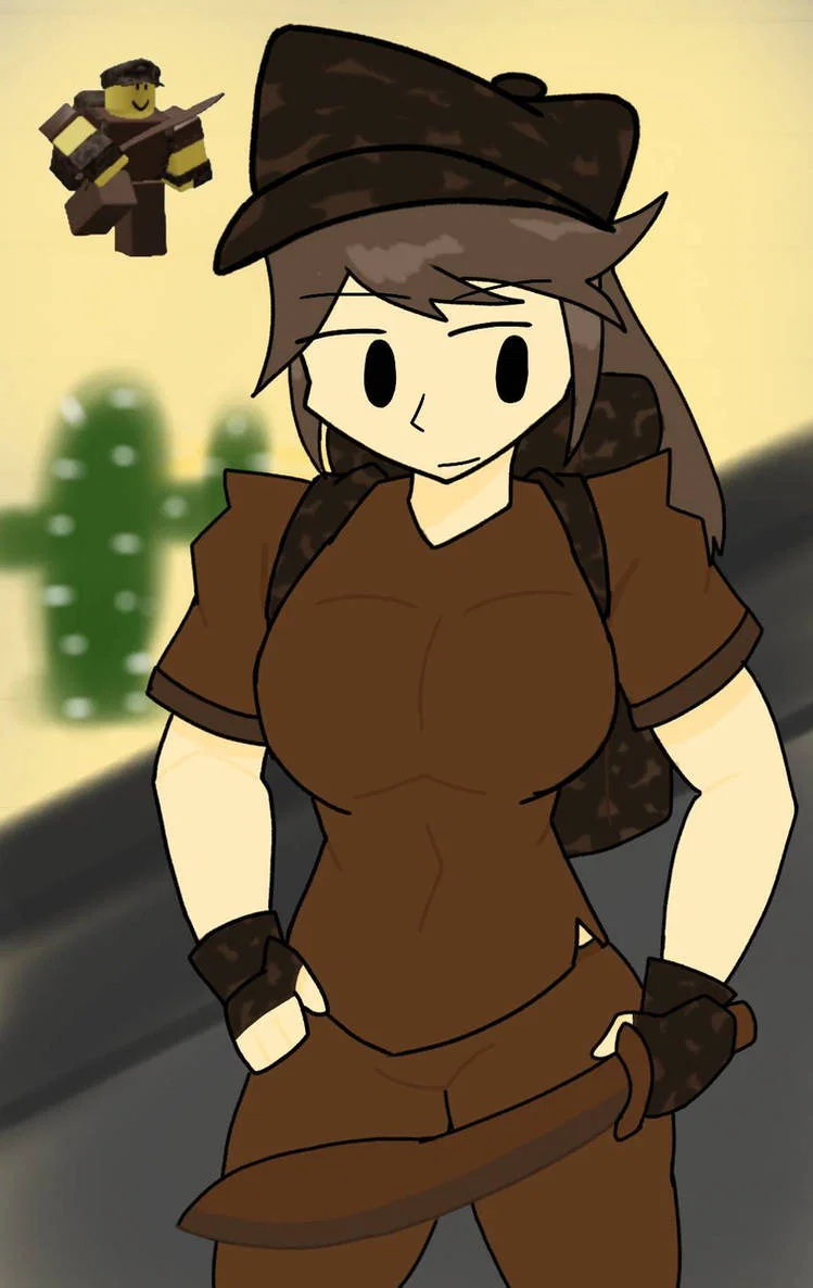 Female Slasher Pixel Gun Tower Defense