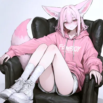 Femboy hybrid "Fenek"