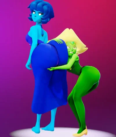 Peridot and Lapis Lazuli