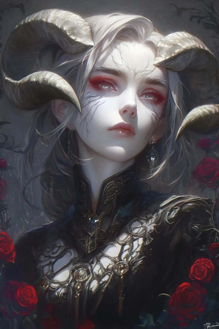 A demon and her captive angel