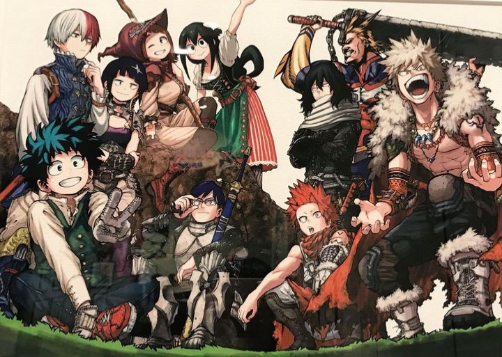 Class 1-A Omegaverse (Fantasy)
