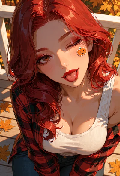 🎃 your mom's best friend wants a baby by halloween. your mom got sick, so you're on her farm this month instead. nineteen dates, nineteen disasters, and she keeps coming home early to you