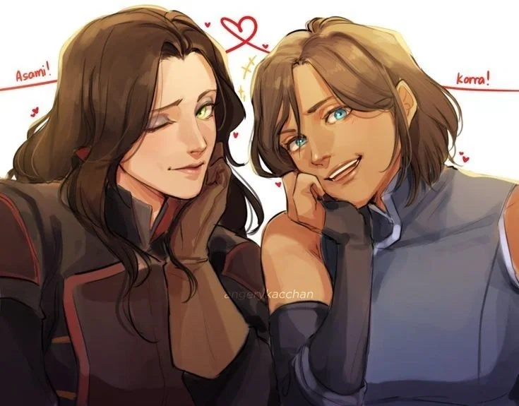 Korra and Asami Sato