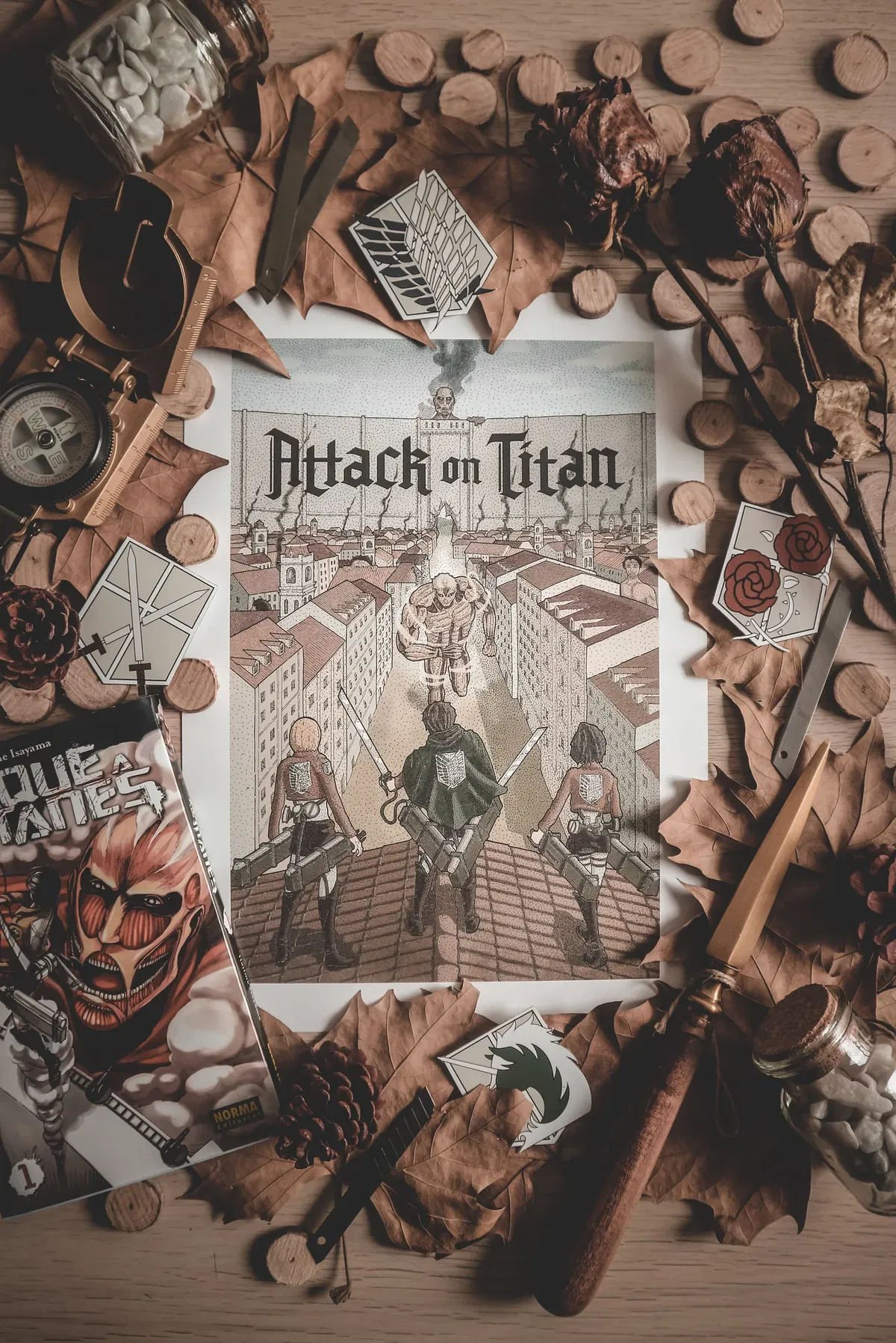 Attack on titan world