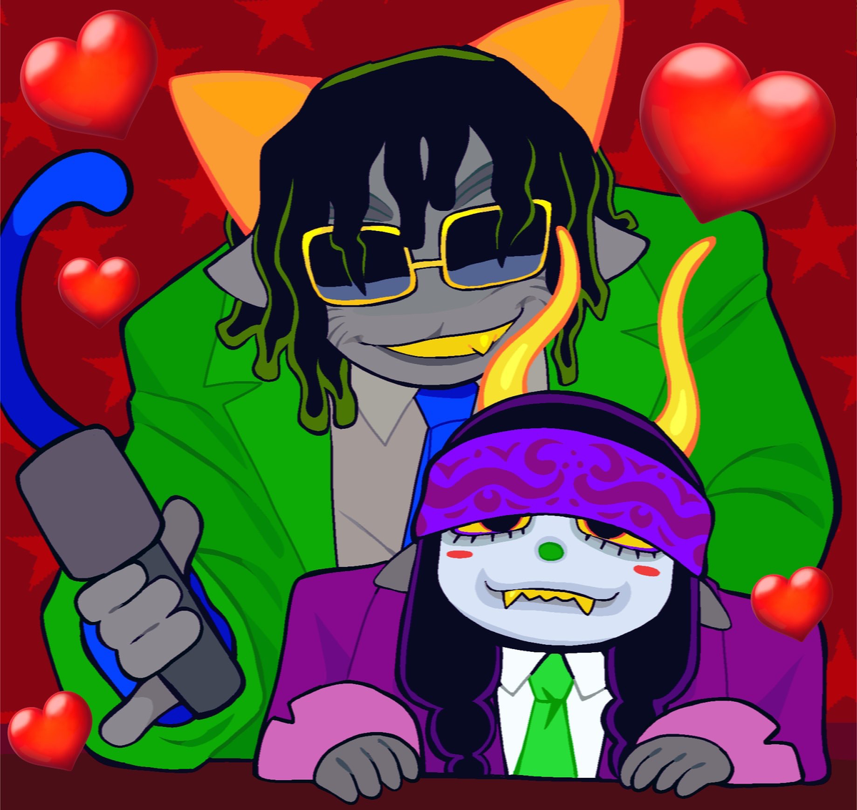 DAILY QUESTIONS :: Nepeta and Gamegrl
