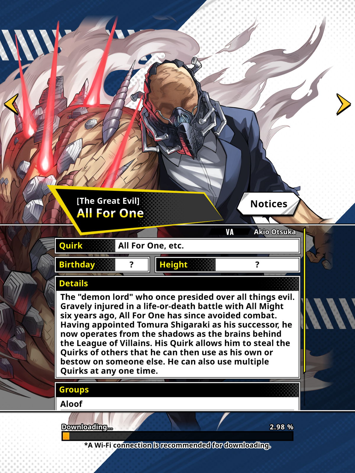 League of villains gc. Mha