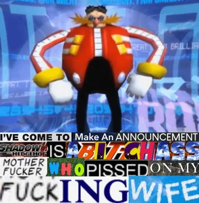 I have come to make an announcement!