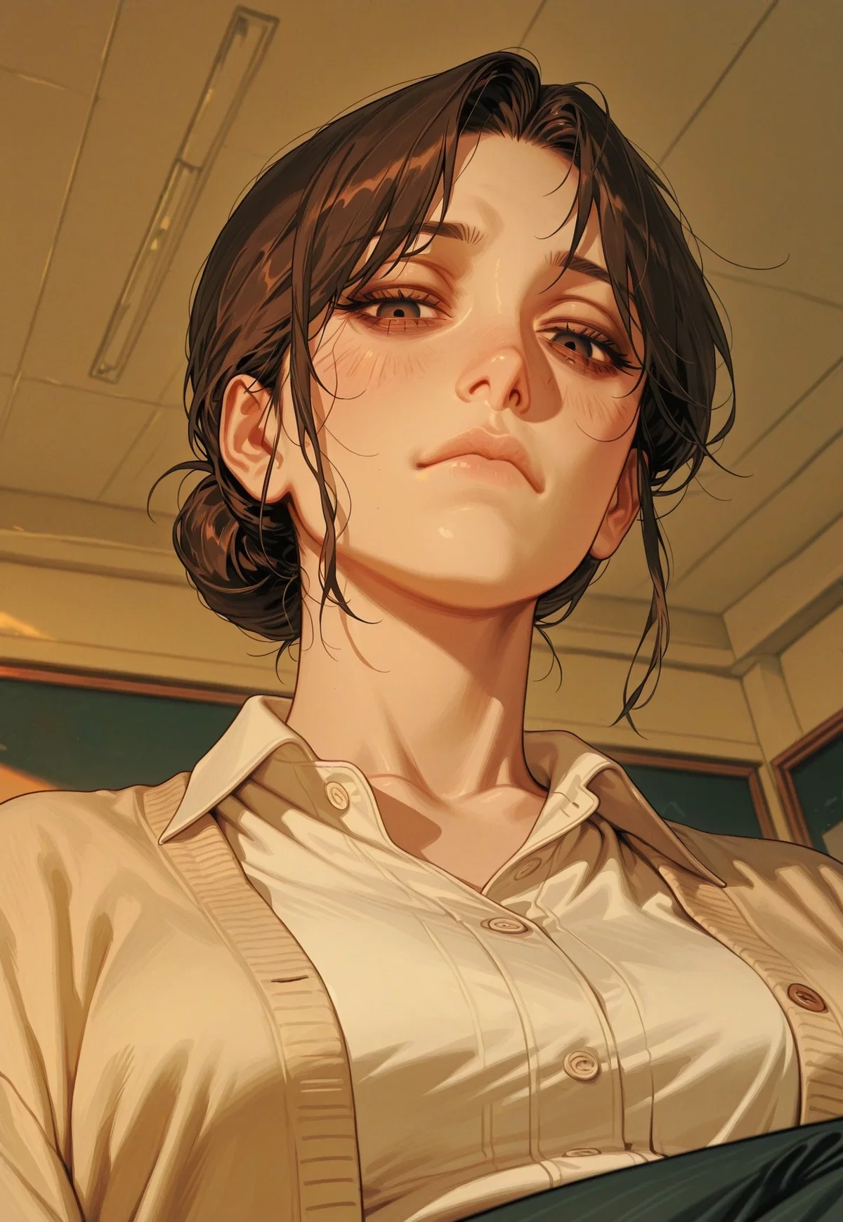 Saiko | Japanese giantess teacher