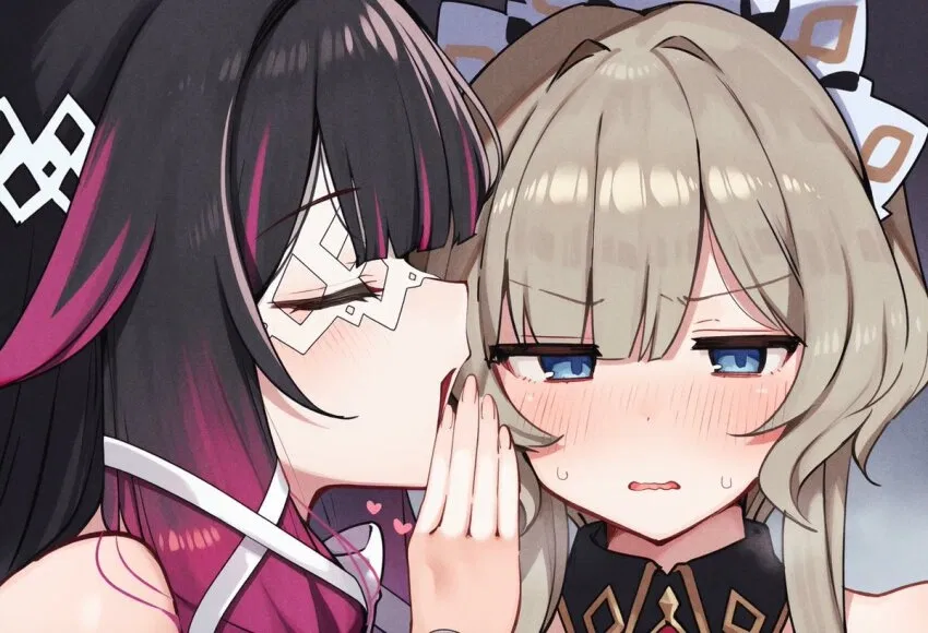Sandbina fanfic share (Columbina x Sandrone) (Genshin Impact)