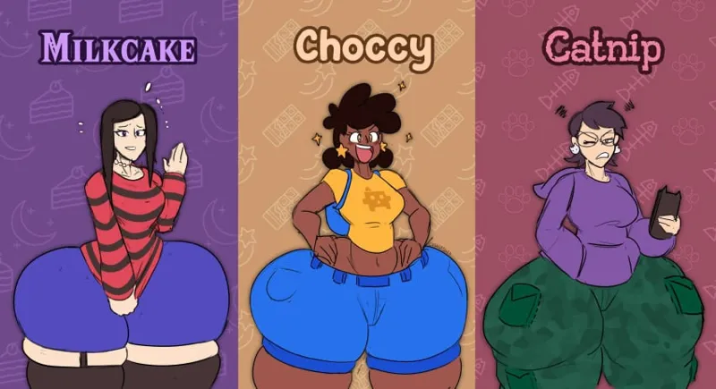 💜Mature And Eccentric Adventures With Roomates💛: Milkcake, Chokolatta and Catnip!🩷