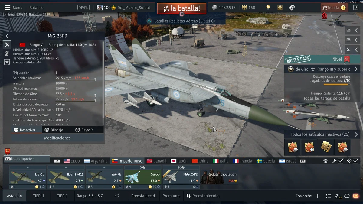 I finally got the Foxbat! 