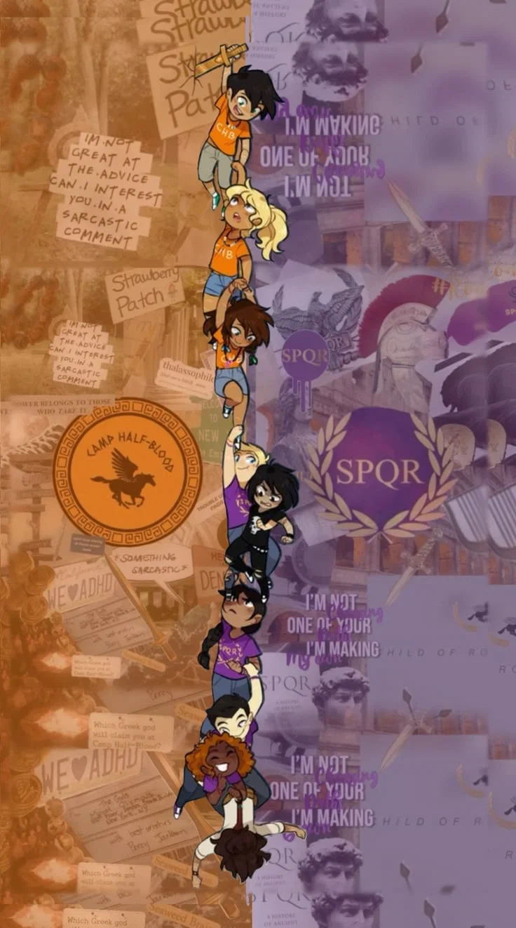 Heroes of Olympus (plus Reyna, Nico and Will)