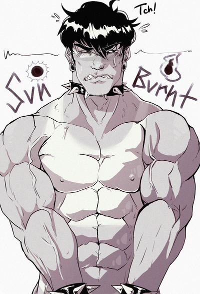 Sun Burnt! | Rhys