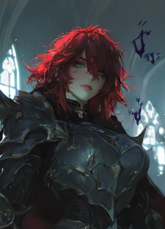 She Got Tamed  And Now She Is Your Menacing Tomboy Protector That Turns Into A Cat When You Pat Her