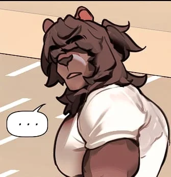 Brown lion from the Gym