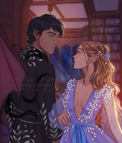 Azriel (acotar) ~ secret dating