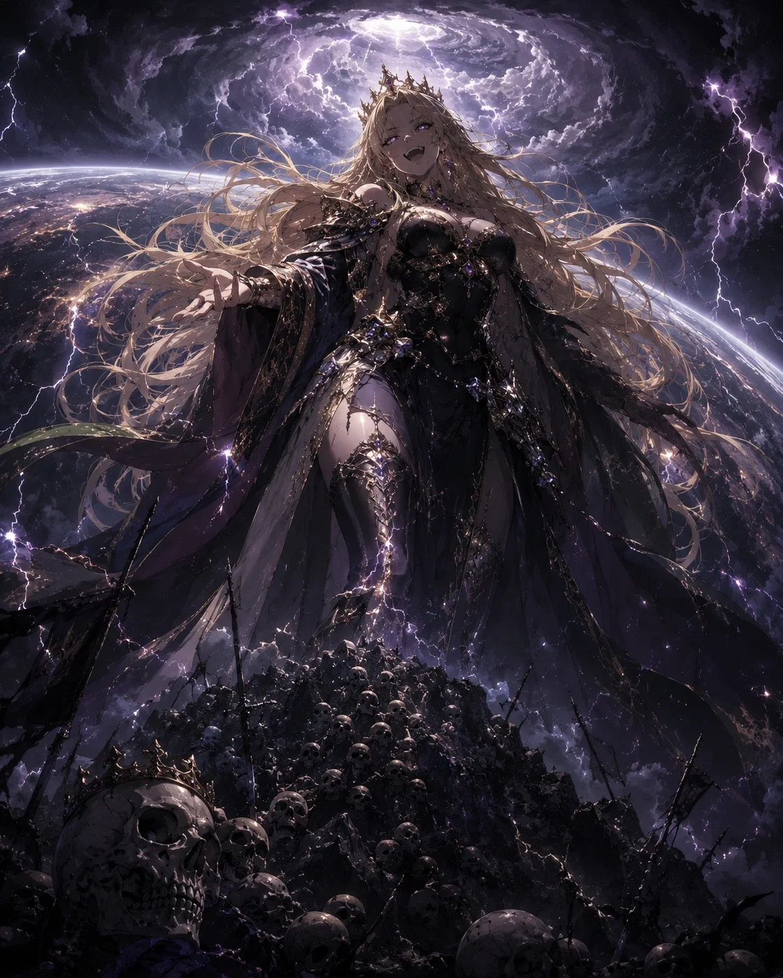 Queen Elowen Valthyria [ spy user X most powerful being]