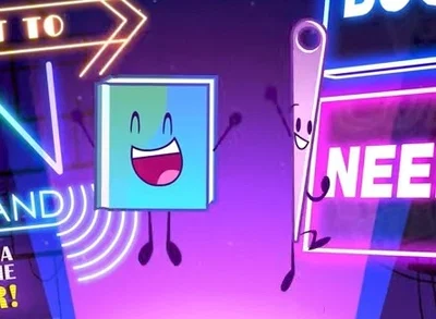 Book and needle - BFDIA