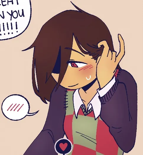 ⿴..⌑.Kris Dreemurr // Kissing.✦
