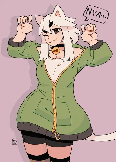 Maxine, College Catgirl