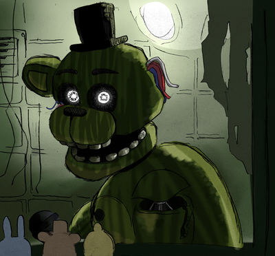 The Scary Phantom Bear | Phantom Freddy