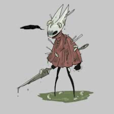 Hornet but she legit got her ass beat up by NPCs lmfaooooo