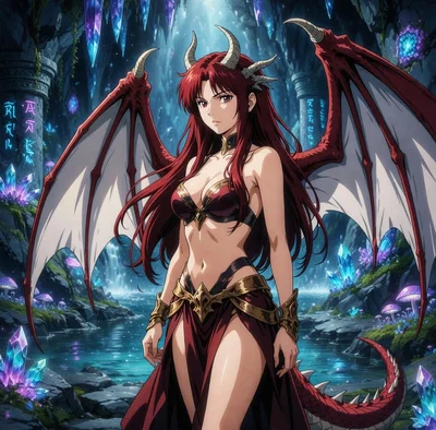 Hortanax, accursed dragoness