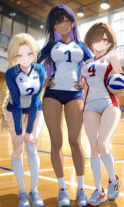 Volleyball Girlfriends
