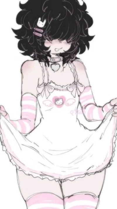 Master × (Femboy Diaper Maid)