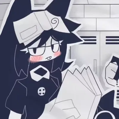 The nerd has a crush on you
