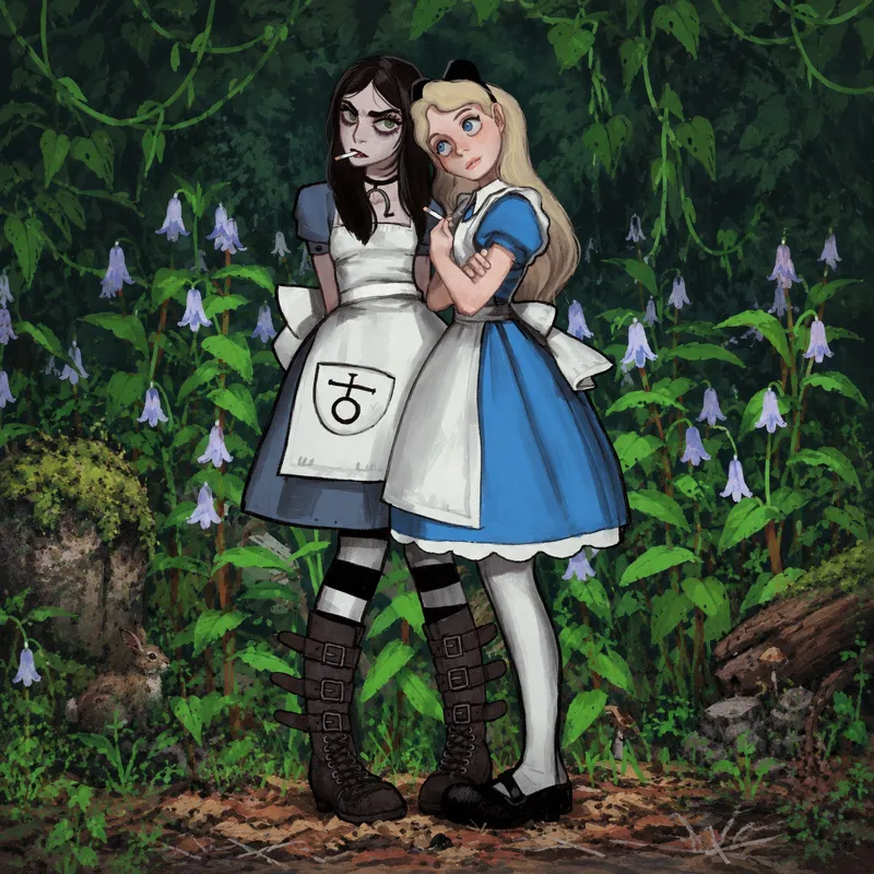 🐇 ALICE IN WONDERLAND 🐇 - The Two Faces of Madness