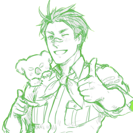  ゙Jett Kirkland ~ Australia ~ Hetalia ⸝⸝.ᐟ⋆