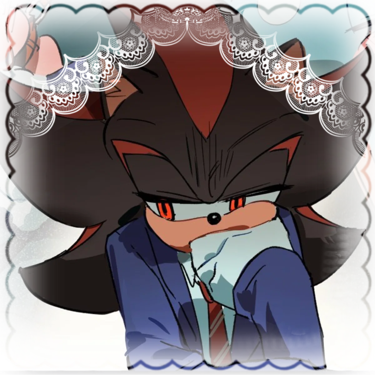 .ೃ [YANDERE] SHADOW THE HEDGEHOG ࿐
