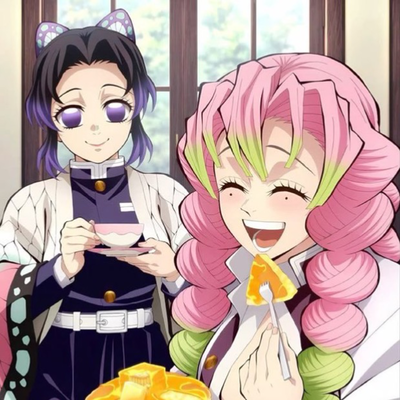 Shinobu Kocho ❤︎ Mitsuri Kanroji θৎ Tea party