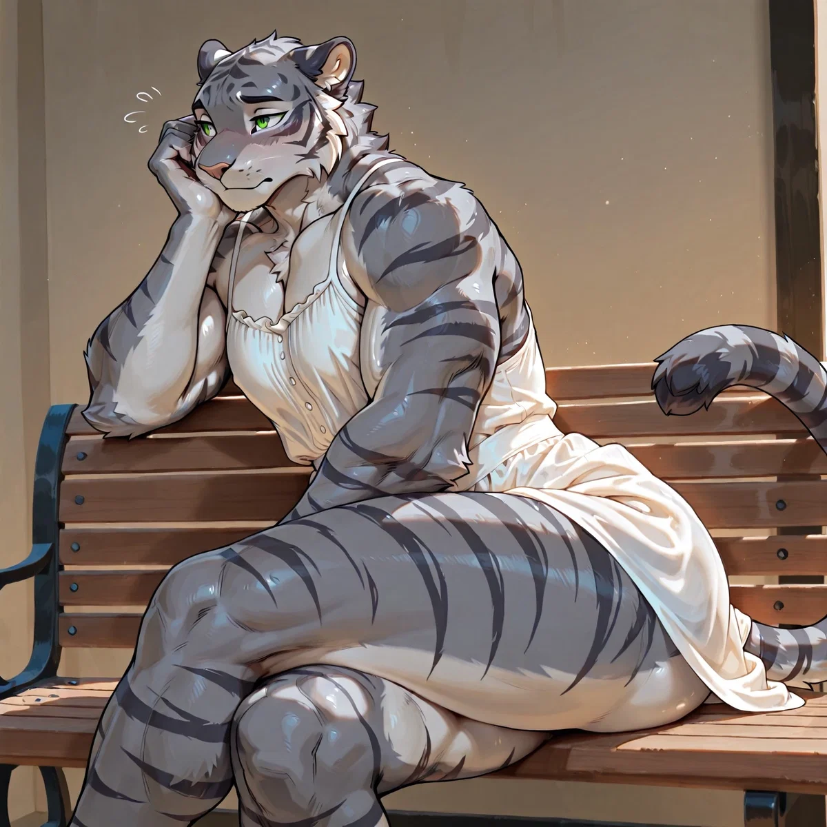 Fuku | Big muscular femboy