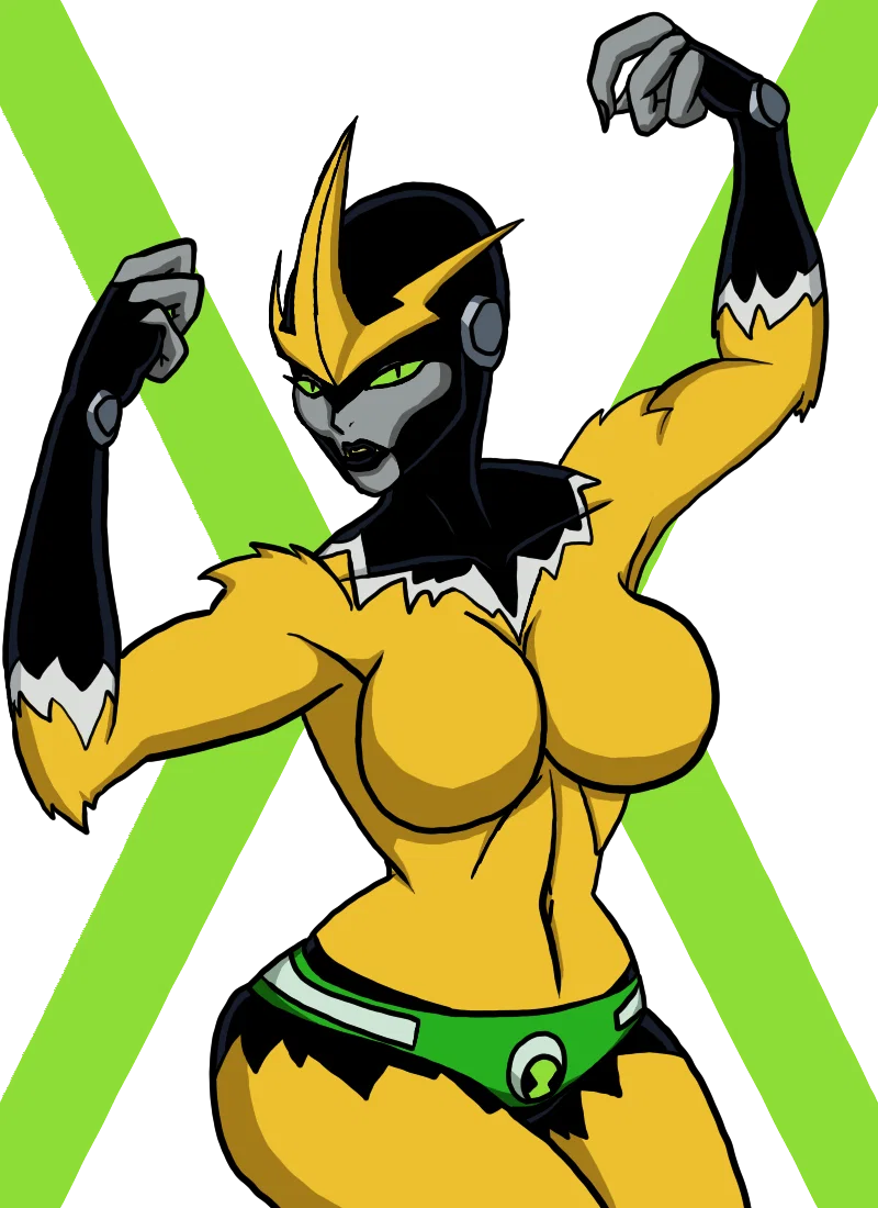 Shocksquatch-Vilt (Ben10 OV: B-Chaquetrix AU)