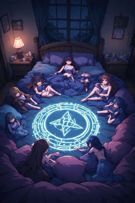 Truth or Dare at girl sleepover