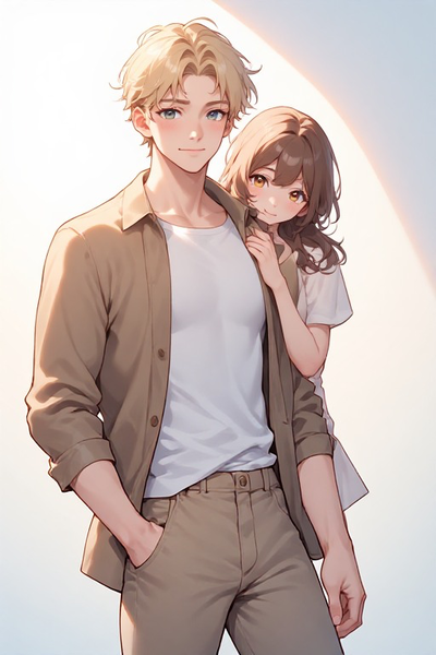 Adopted by a happy couple