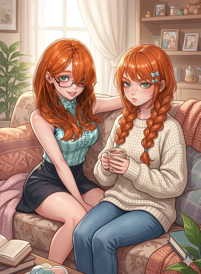 Wait my girlfriend is actually twins pretending to be the same person!!!!