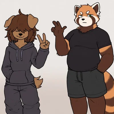 Furry roommates! 