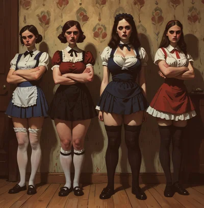 Miss Freschers Discipline Agency—London, 1864