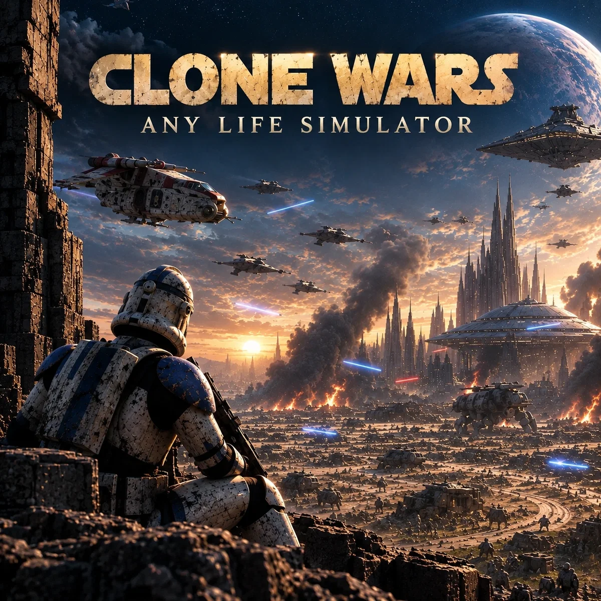CLONE WARS ANY LIFE SIMULATOR